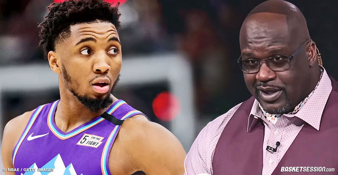 Shaq envoie une nouvelle pique dans les gencives de Donovan Mitchell