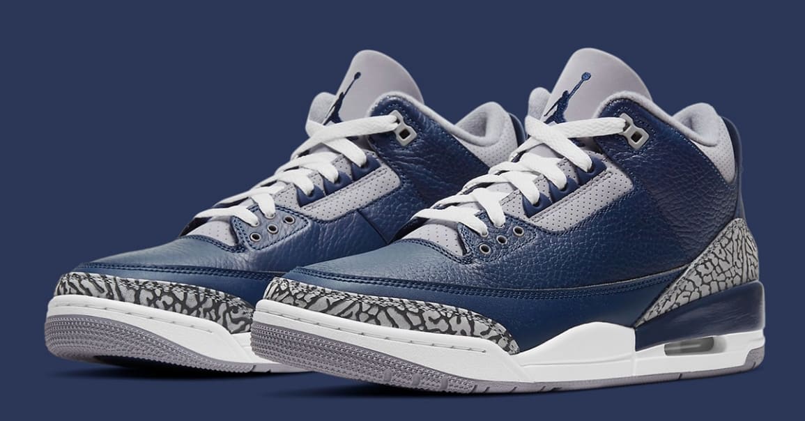 La Air Jordan 3 se met aux couleurs de Georgetown