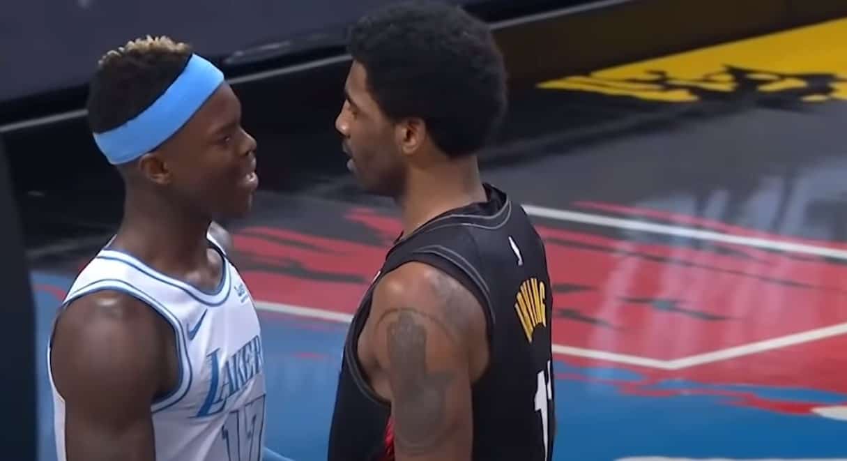 Kyrie et Schröder s’embrouillent et se font éjecter pour… rien