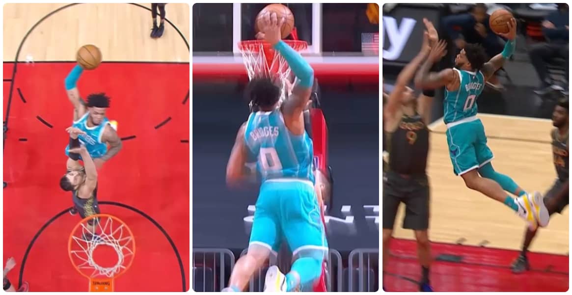 Miles Bridges a ENCORE explosé le cercle… et on n’a rien compris à l’oeil nu