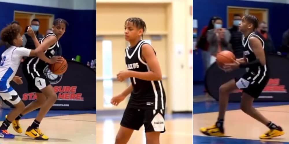 LeBron s’enflamme pour Kiyan Anthony, le fils de Melo