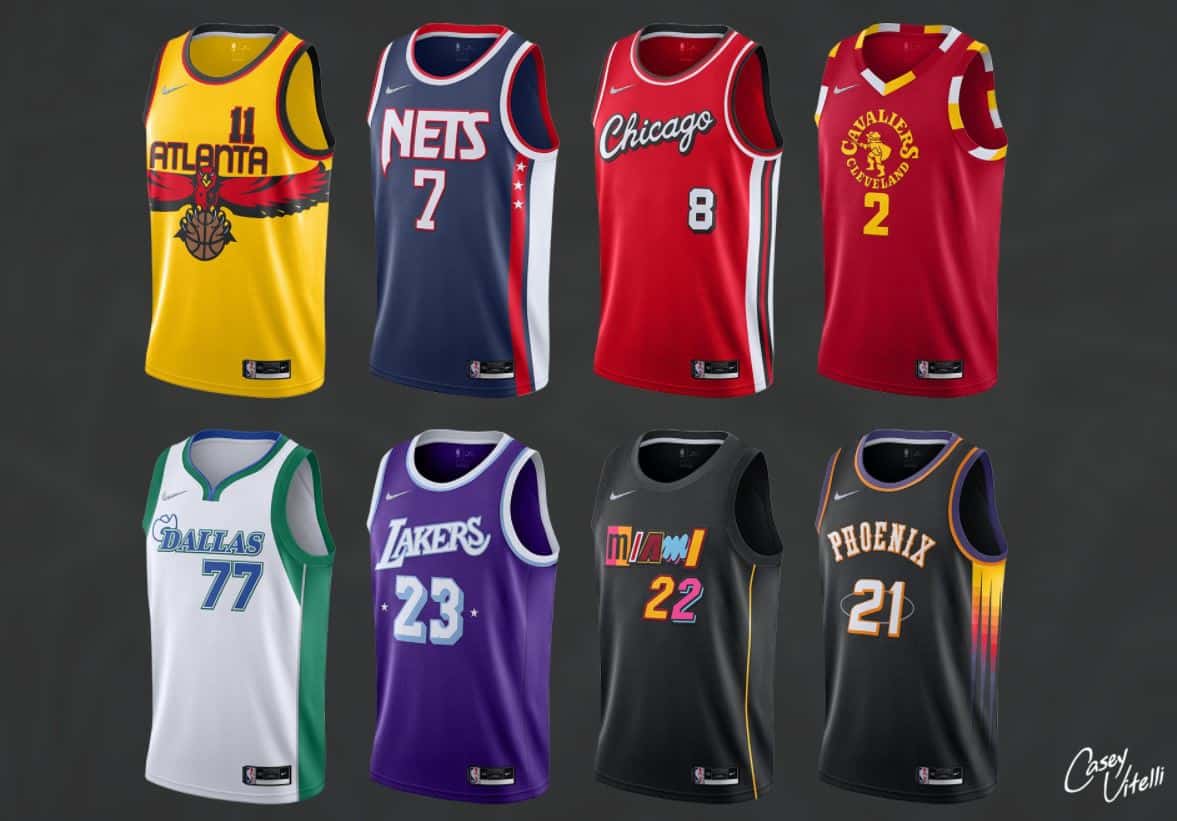 Des nouveaux maillots NBA qui ont déjà fuité pour la saison
