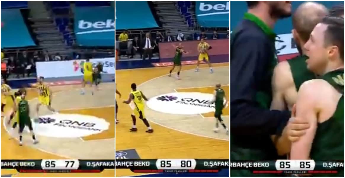 Le basket, c’est fou : une fin de match complètement tarée en Turquie