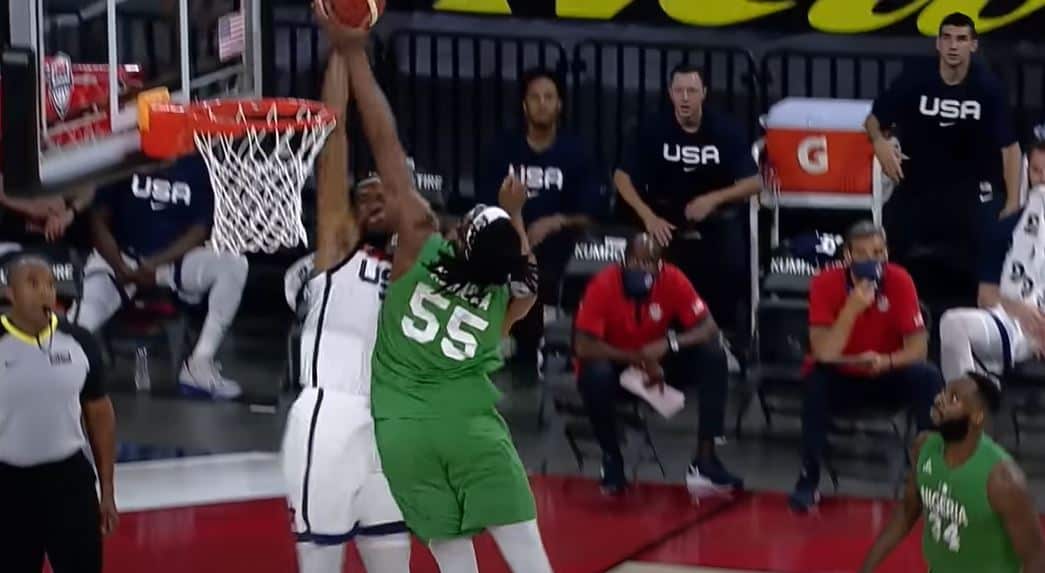 L’énorme block de Precious Achiuwa sur Kevin Durant !