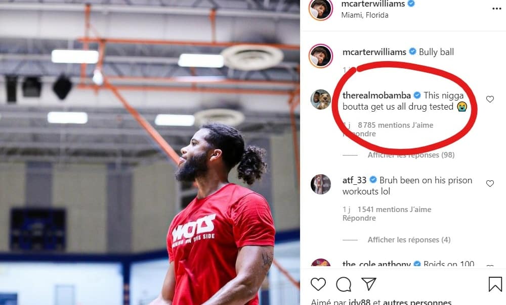 Michael Carter-Williams montre ses muscles… et se fait contrôler direct par la NBA