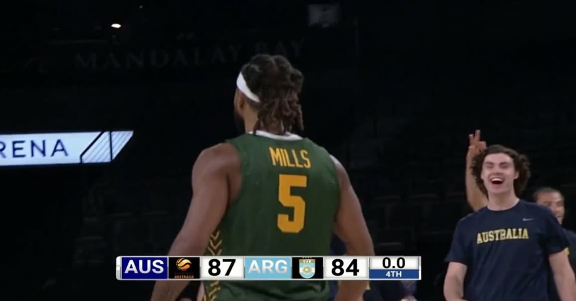 Patty Mills s’est encore transformé en Michael Jordan avec l’Australie