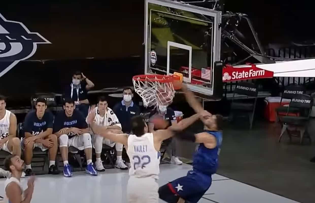 Zach LaVine claque un gros poster contre l’Argentine