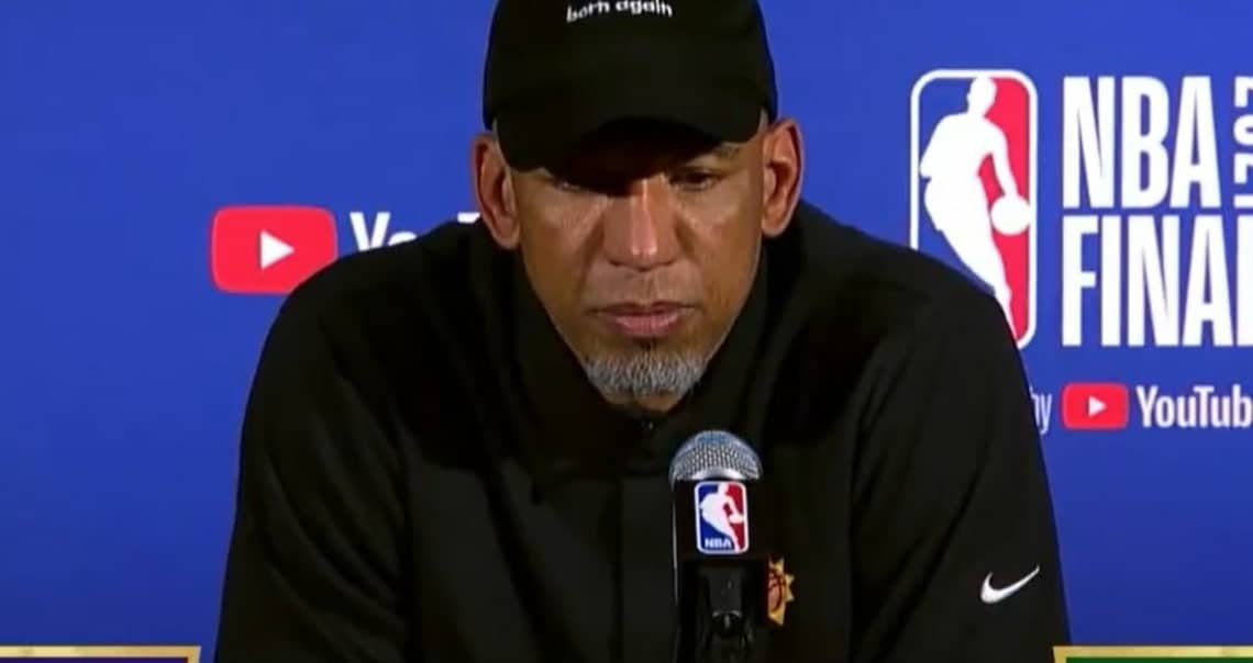 L’autre image forte du jour : La détresse de Monty Williams