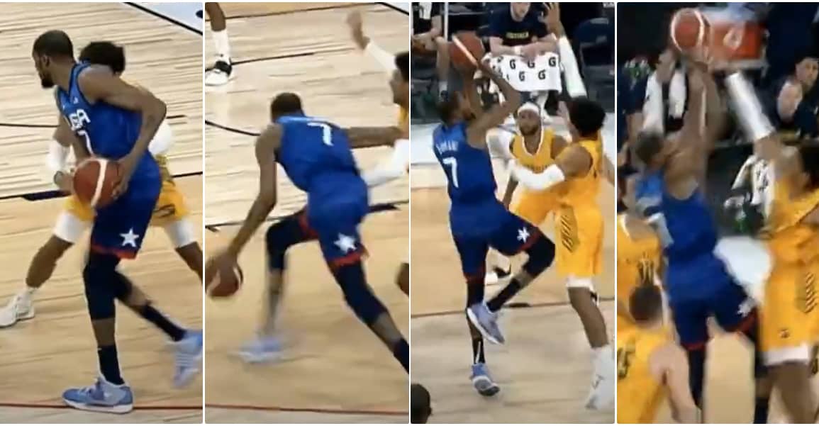 Matisse Thybulle scotche Kevin Durant, quel défenseur énorme !