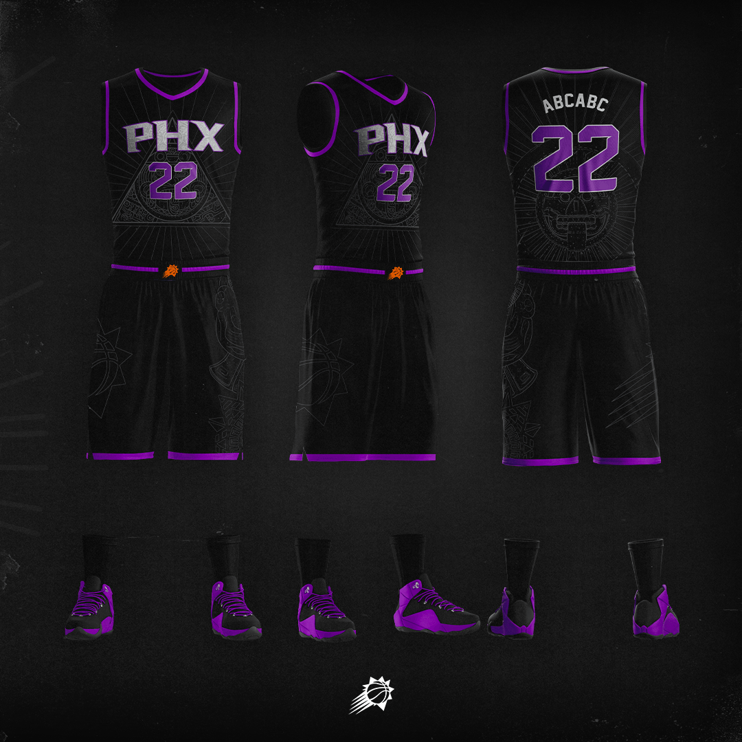 Les Suns présentent un nouveau maillot un peu particulier