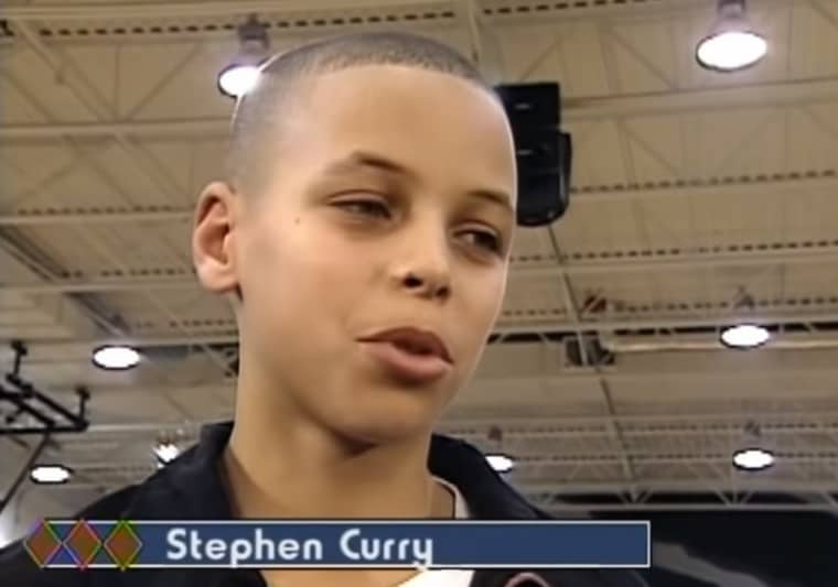 Quand Stephen Curry s’imaginait en NBA à 14 ans