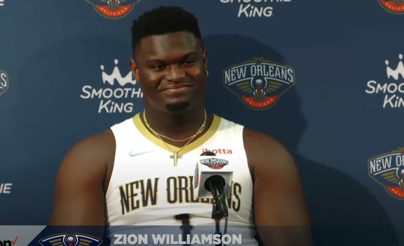 Zion Williamson n’a pas du tout l’air d’être à son poids de forme…