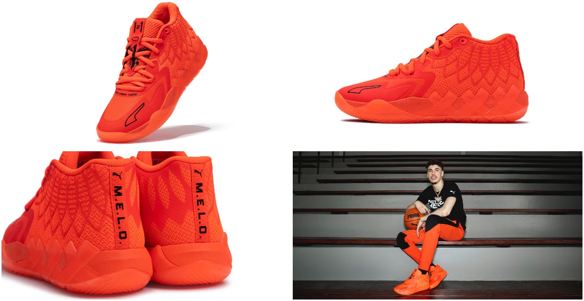 LaMelo Ball dévoile une MB.01 de Puma à son image