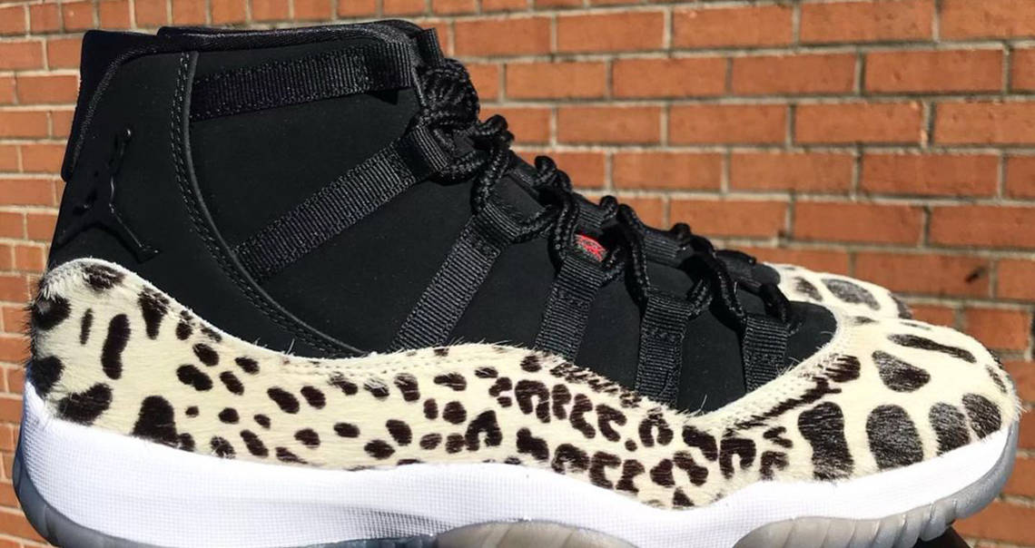 Les premières images de la Air Jordan 11 Animal Instinct