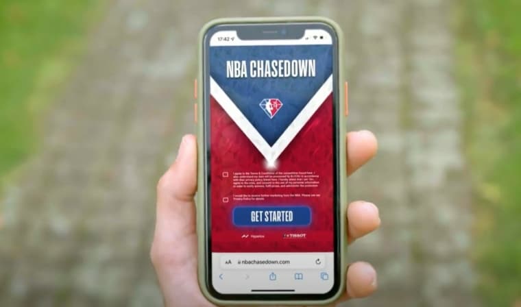 NBA Chasedown, le jeu qui peut vous faire partir aux USA ou parler avec une star NBA