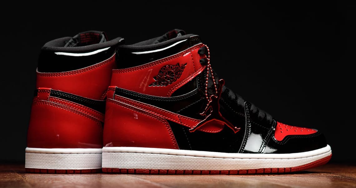 La Air Jordan 1 Patent Bred sort demain