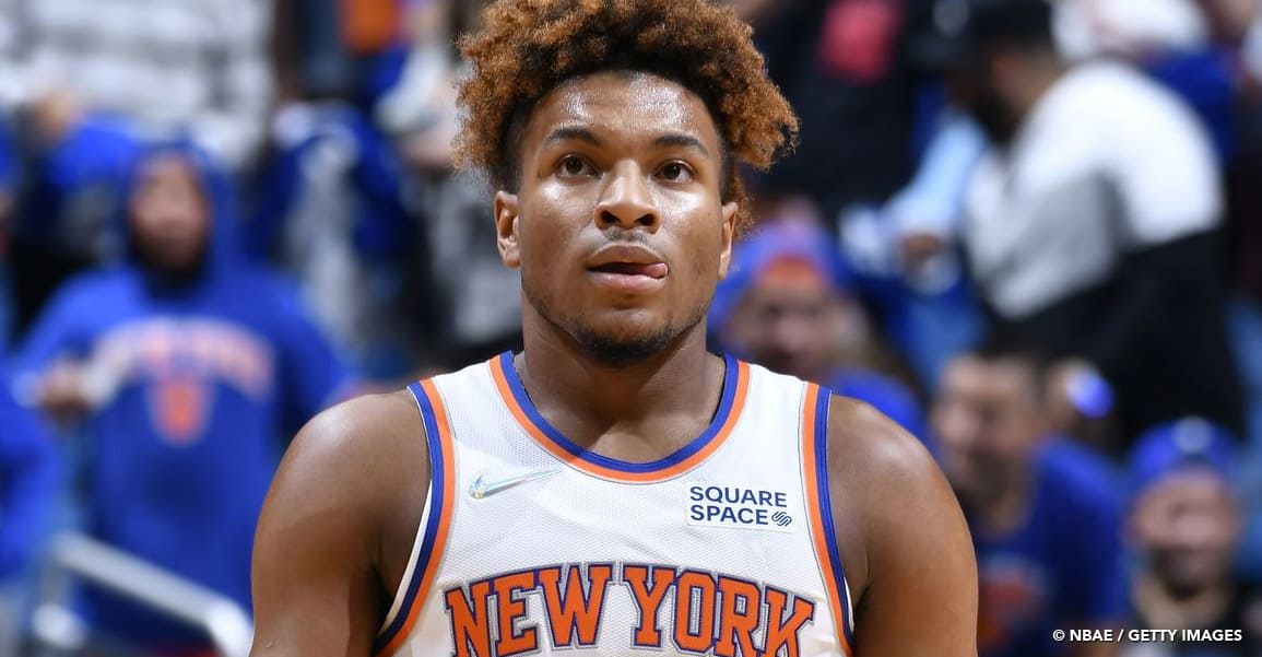 Miles McBride, 0 point mais une perf presque historique !