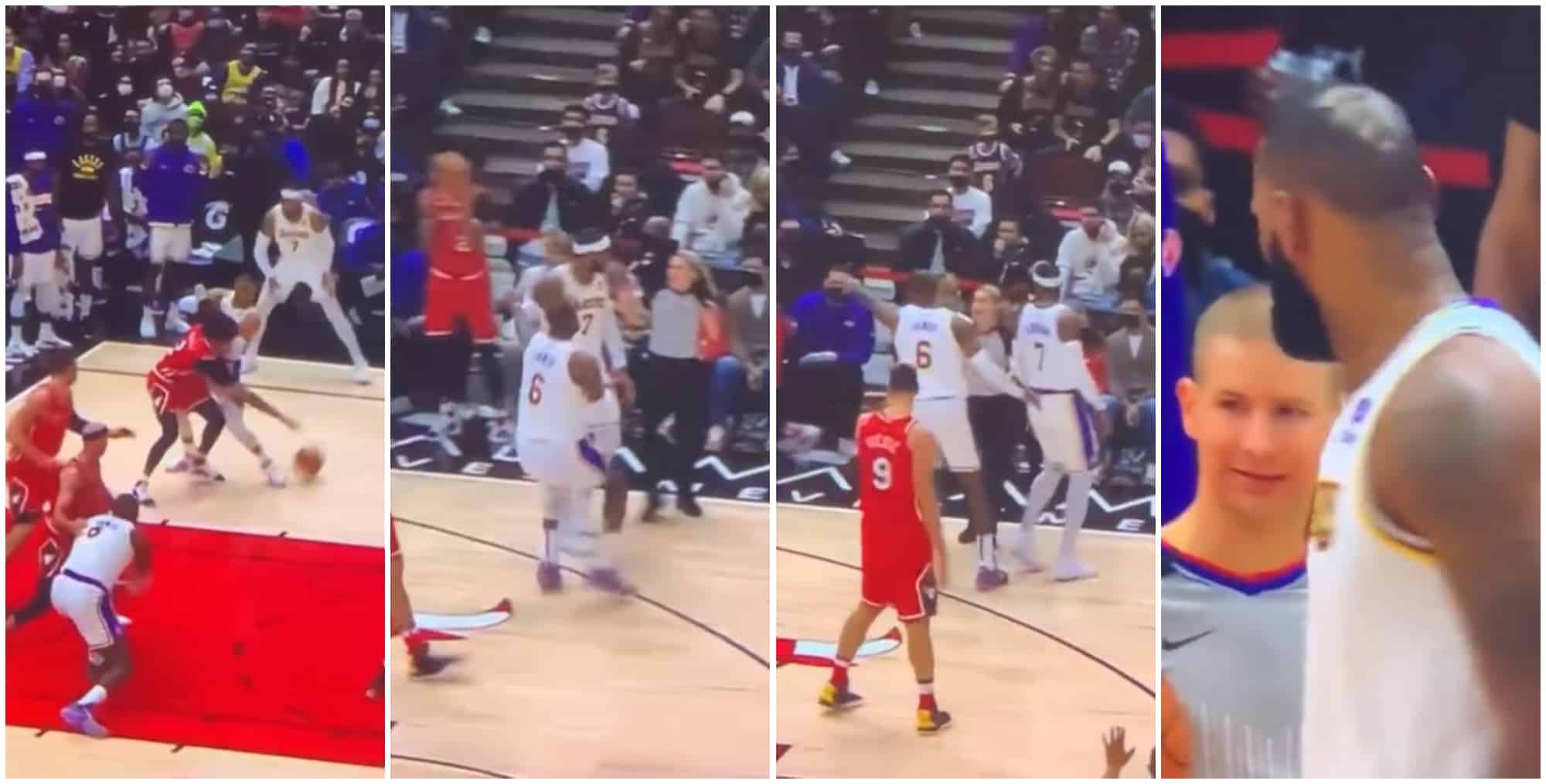 LeBron hurle sur les arbitres et leur fait changer de décision… alors qu’elle était bonne