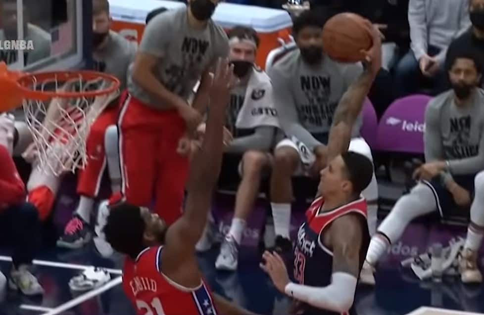 Kuzma après son dunk sur Embiid : « Je suis à moitié blanc, donc… »