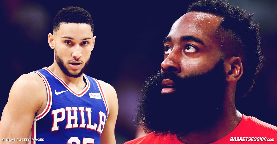 James Harden contre Ben Simmons, blockbuster trade confirmé !