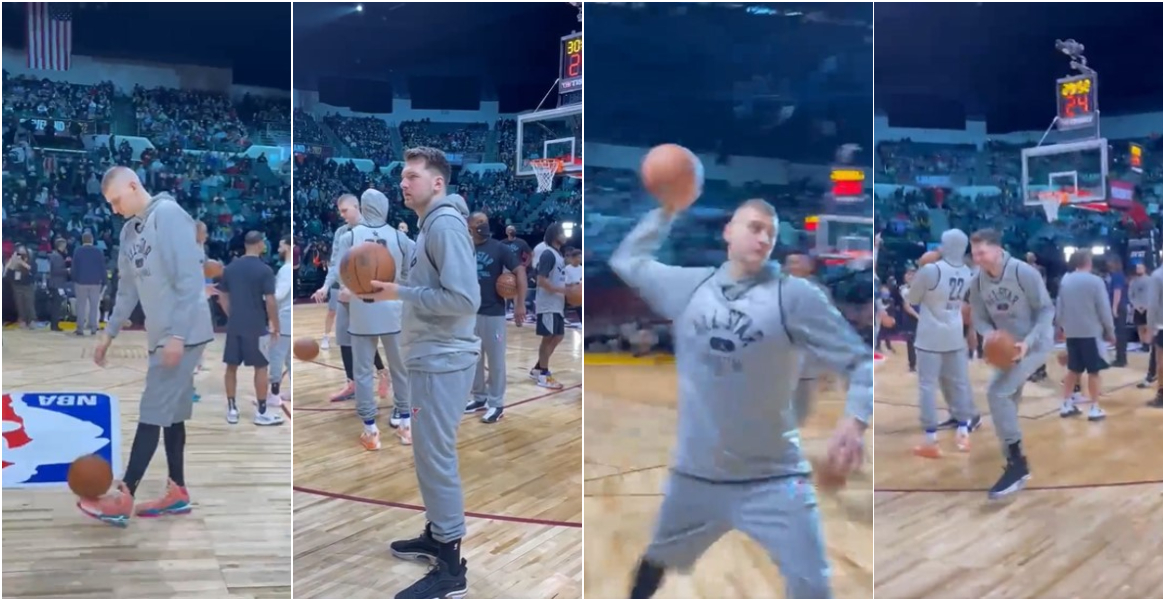 Nikola Jokic jongle, Luka Doncic est un gros gamin et le trolle