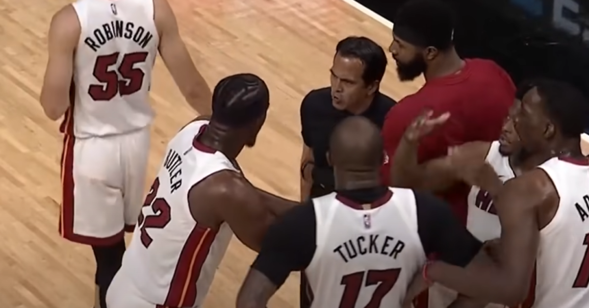 Jimmy Butler, Udonis Haslem et Erik Spoelstra, c’était très chaud à Miami !
