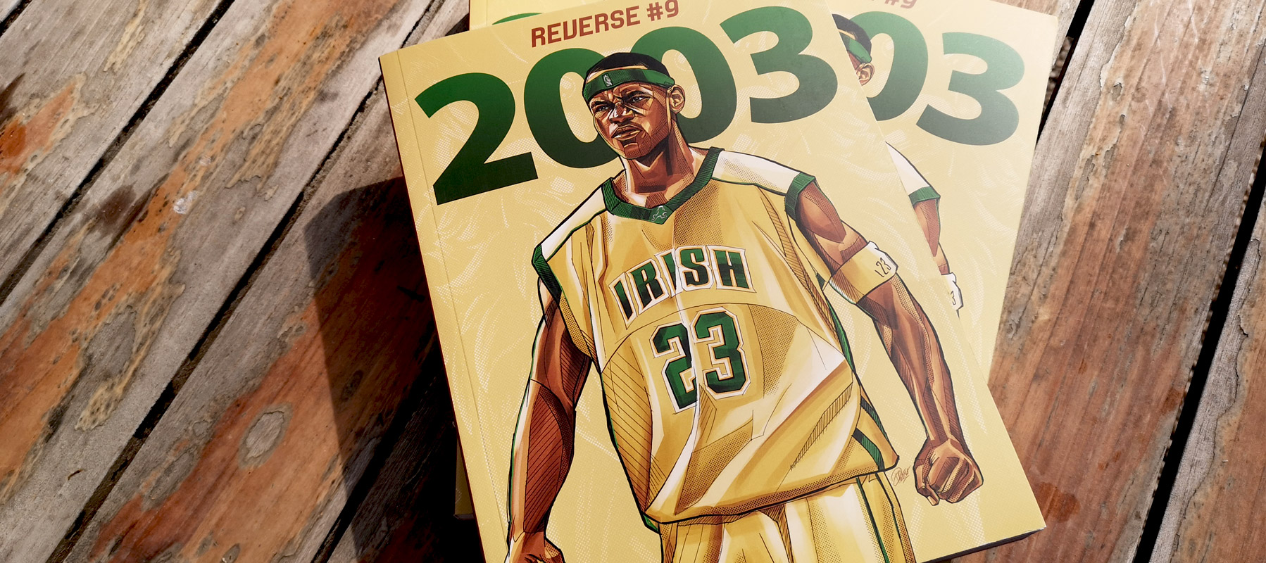 L’arrivée de LeBron, le départ de Jordan, la première de TP… REVERSE présente la révolution 2003