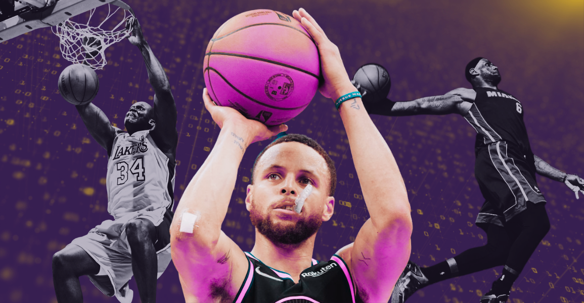 Stephen Curry, aussi efficace à trois points que Shaq dans la raquette