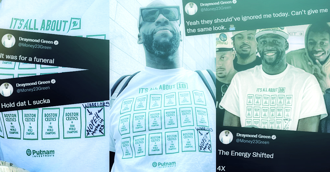 Draymond Green s’amuse à chambrer les Celtics !