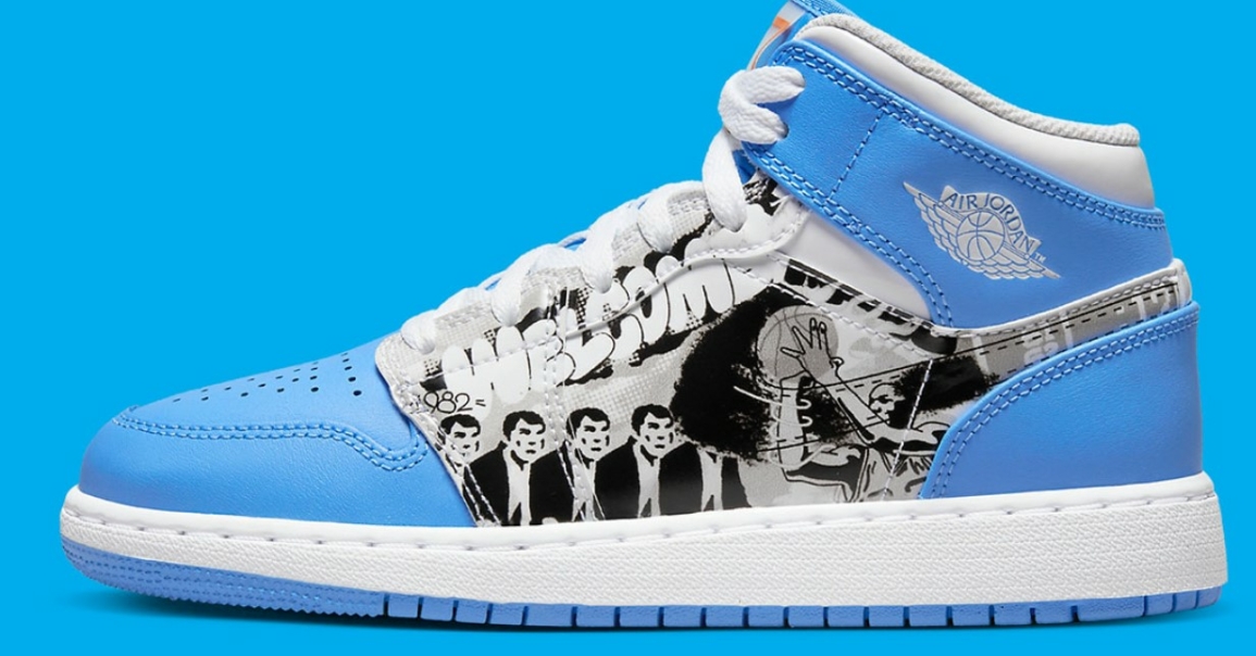 Une Air Jordan 1 reprend le game winner de la finale NCAA de 1982