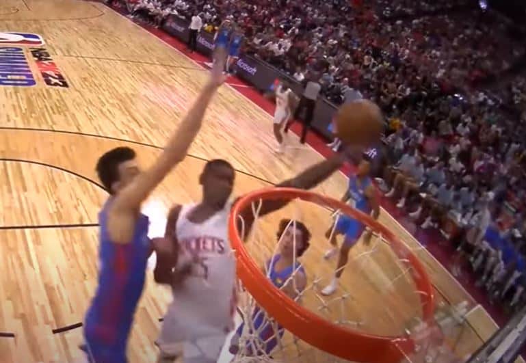 Chet Holmgren méchamment postérisé en Summer League