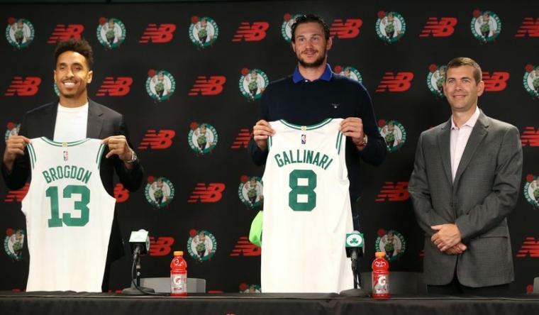 Malcolm Brogdon et Danilo Gallinari aux Celtics : “un grand jour”