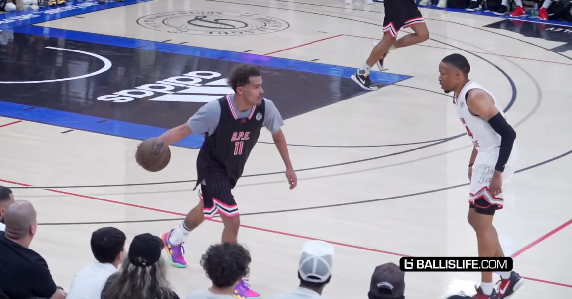 Trae Young et John Collins jouent en Drew League… et déçoivent