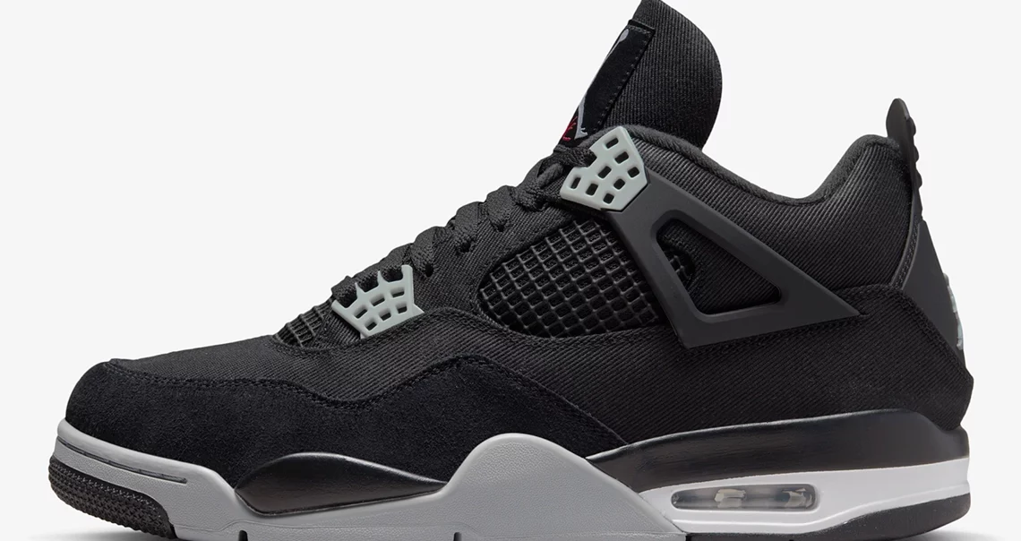 La Air Jordan 4 Black Canvas repoussée au mois d’octobre
