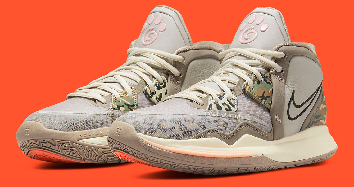 La Nike Kyrie Infinity se camoufle en léopard