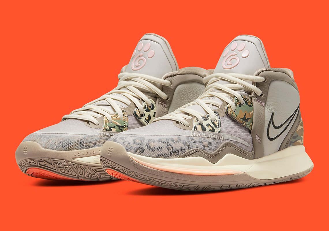 La Nike Kyrie Infinity se camoufle en léopard