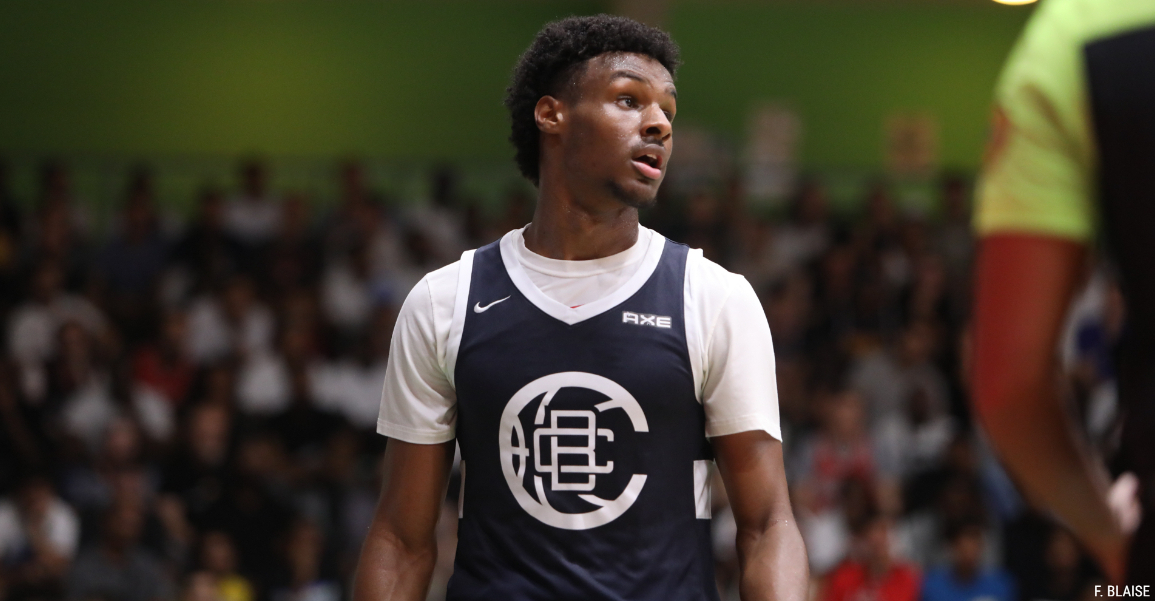 Bronny James fait la différence au Nike Hoop Summit