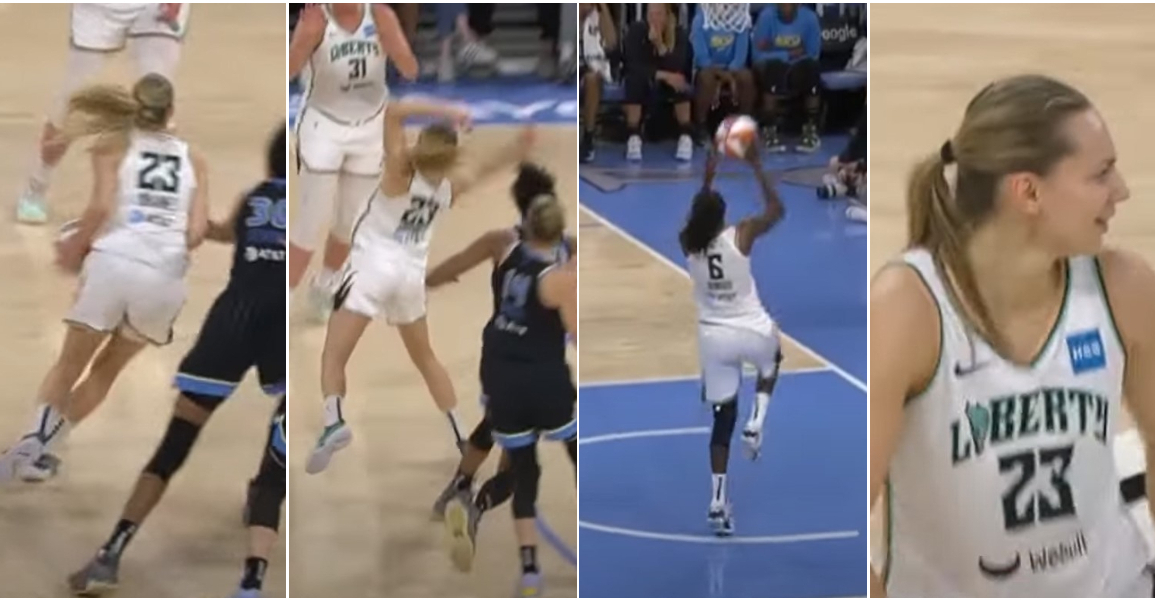 Marine Johannès enchante New York en playoffs avec une passe venue d’ailleurs