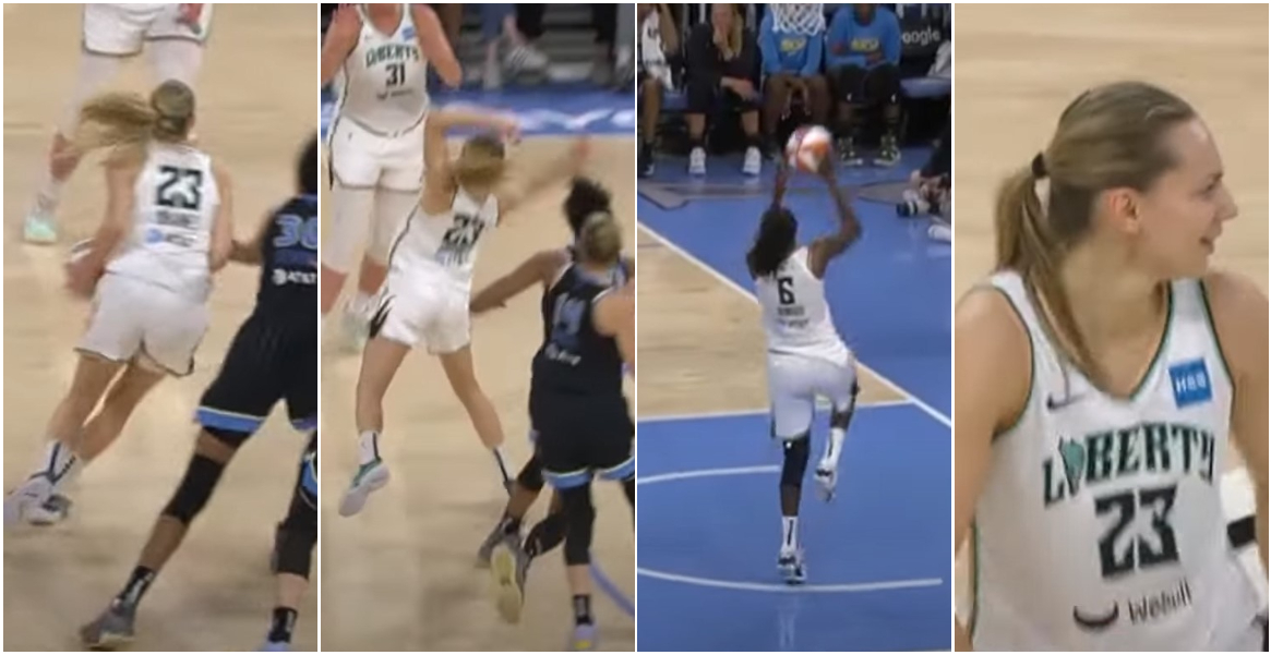 Marine Johannès enchante New York en playoffs avec une passe venue d’ailleurs