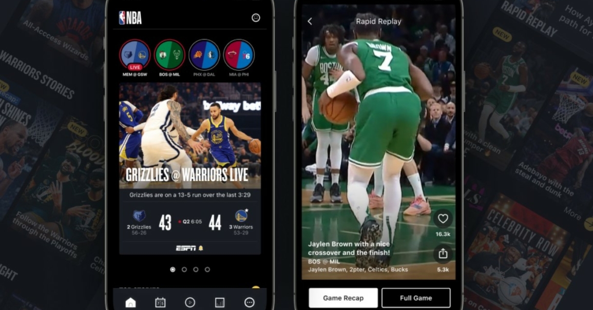 L’app NBA change de look et met le paquet sur l’immersion