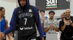 Les Nets fêtent Kevin Durant, Brooklyn est devenu le pays des Bisounours