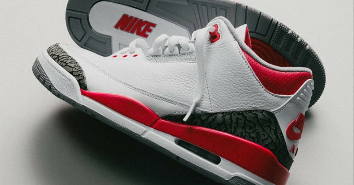 Sortie de la semaine : le grand retour de la Air Jordan 3 Fire Red