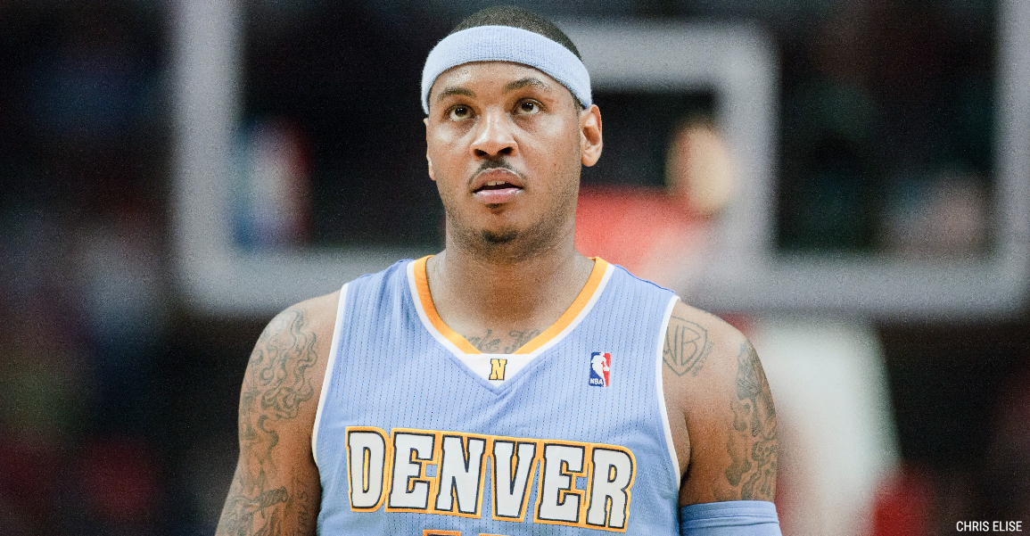 Carmelo Anthony vexé par les Nuggets pour son numéro 15