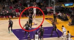 Les Lakers humiliés : Nurkic voit Davis à 3 pts et… se barre
