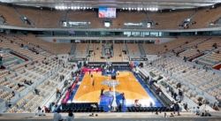 À Roland-Garros, atmosphère inédite pour le Paris Basketball et Monaco