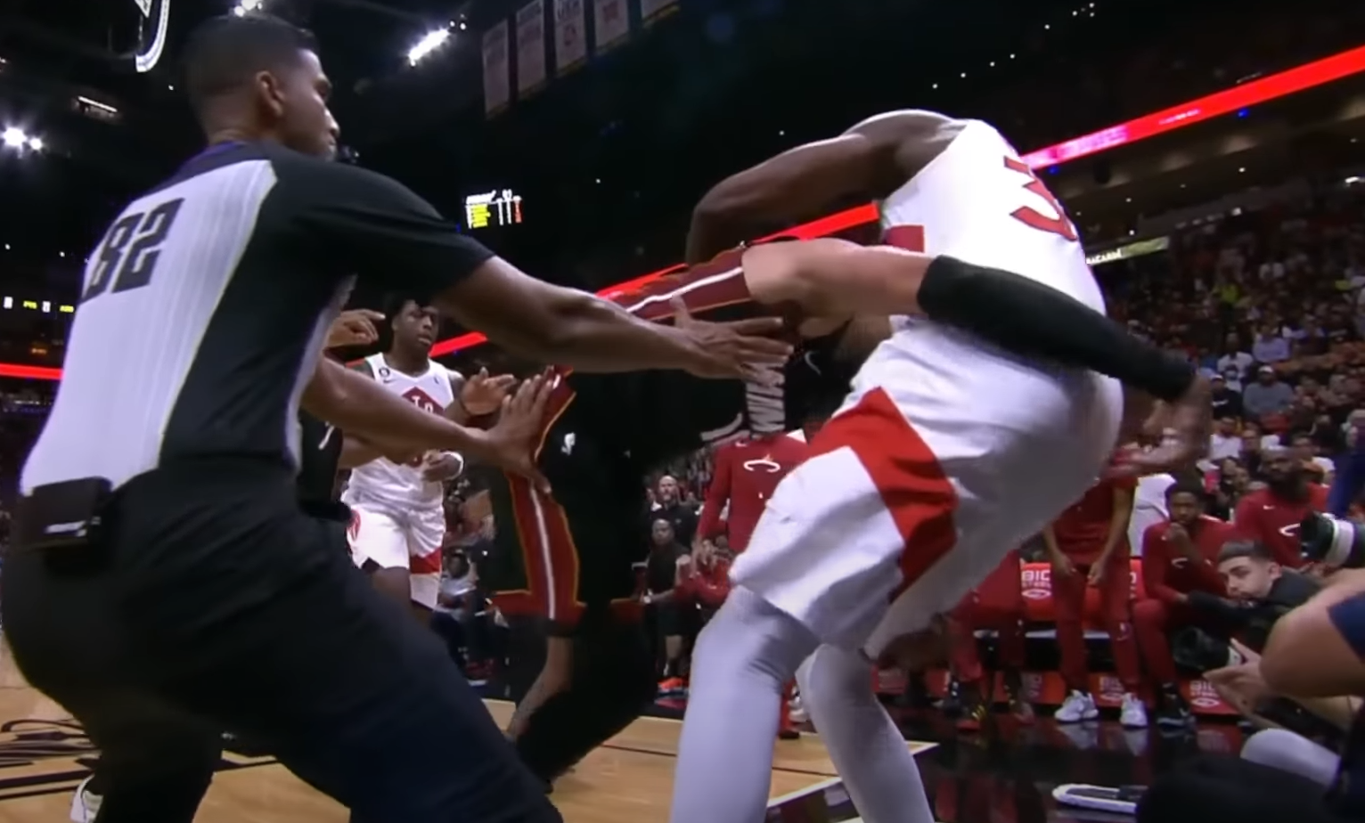 Entre Miami et Toronto, c’était vraiment très chaud !