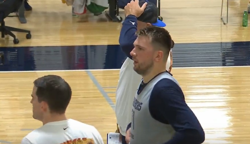 Luka Doncic galère avec le prénom de JaVale McGee