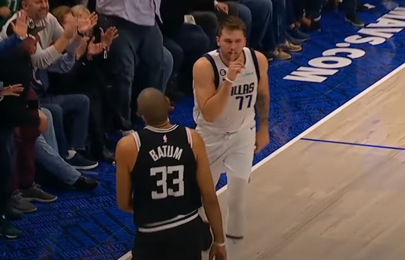 Même Luka Doncic n’a pas compris sa célébration…
