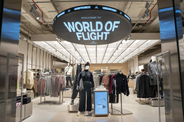 Le Jordan World Of Flight ouvre ses portes à Milan