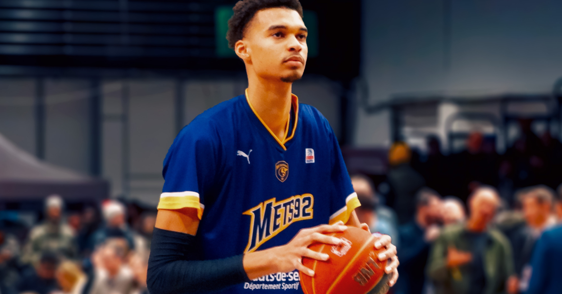 Victor Wembanyama ému aux larmes à Nanterre